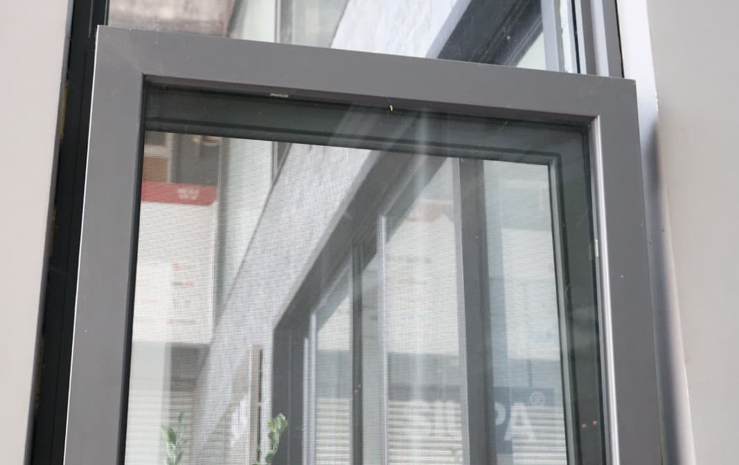 weatherproof glass door