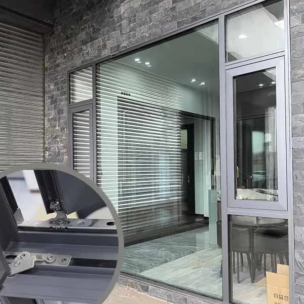 109 series casement windows by SIUPA